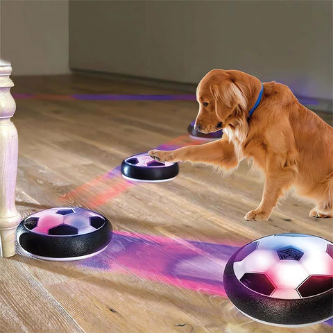 Elektrické interaktivní inteligentní míčové hračky pro psy LED světla